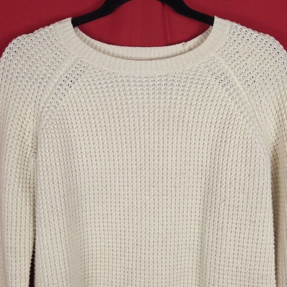 MARINE LAYER Delaney Pullover‎ in Off White Womens Size Small - Picture 3 of 7